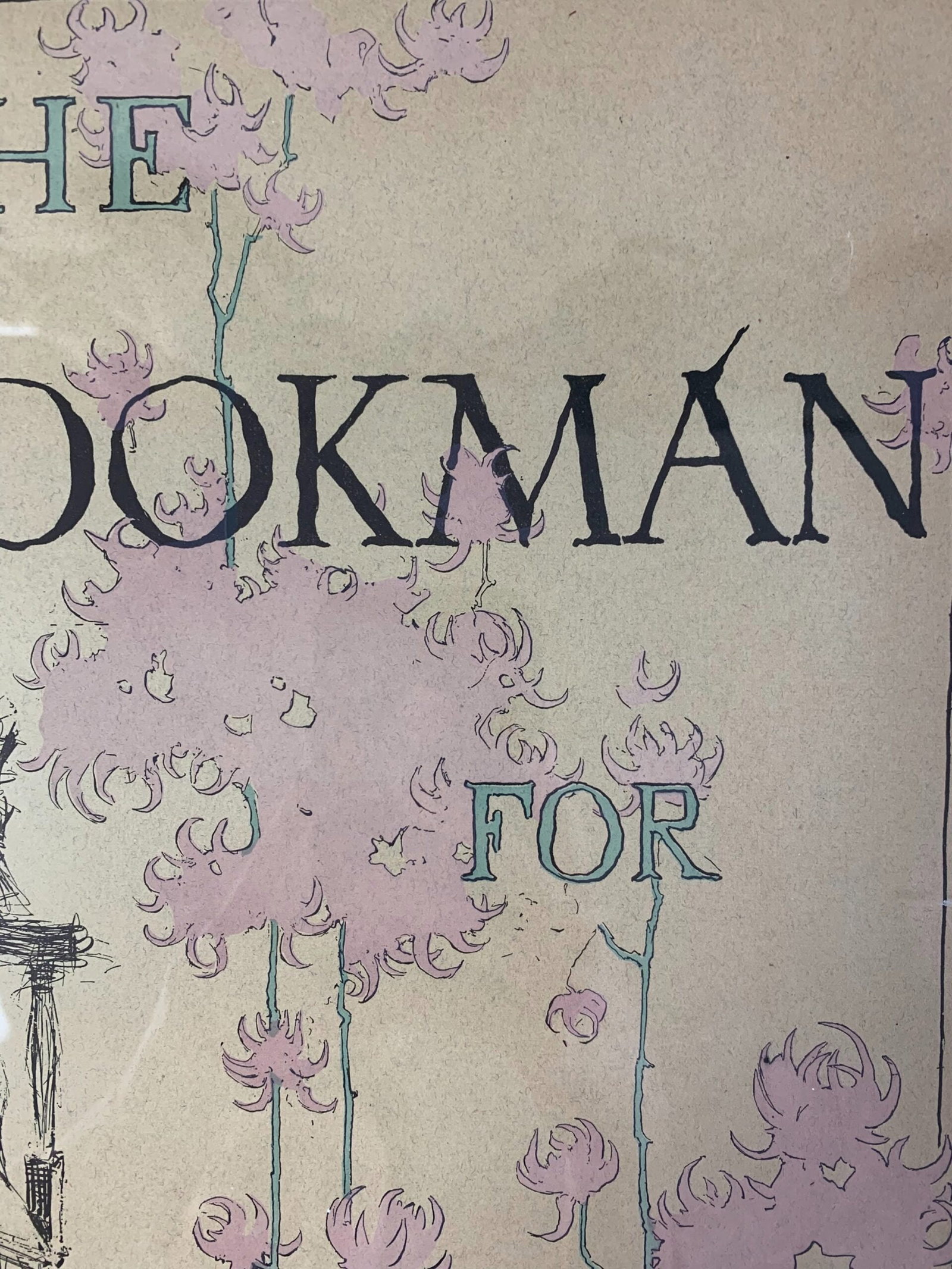 Bookman Magazine November - Art Howard Chandler Christy (1896) 14.5x17 US Magazine Cover - 5