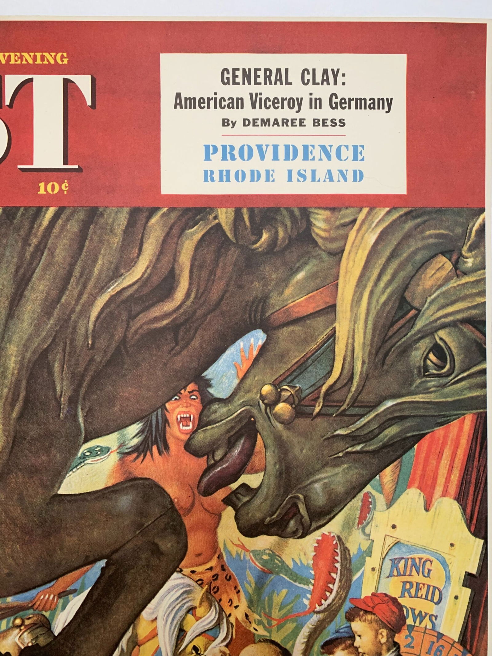 Saturday Evening Post - Art By Norman Rockwell (1947) 22x28 US Newstand Poster - 3