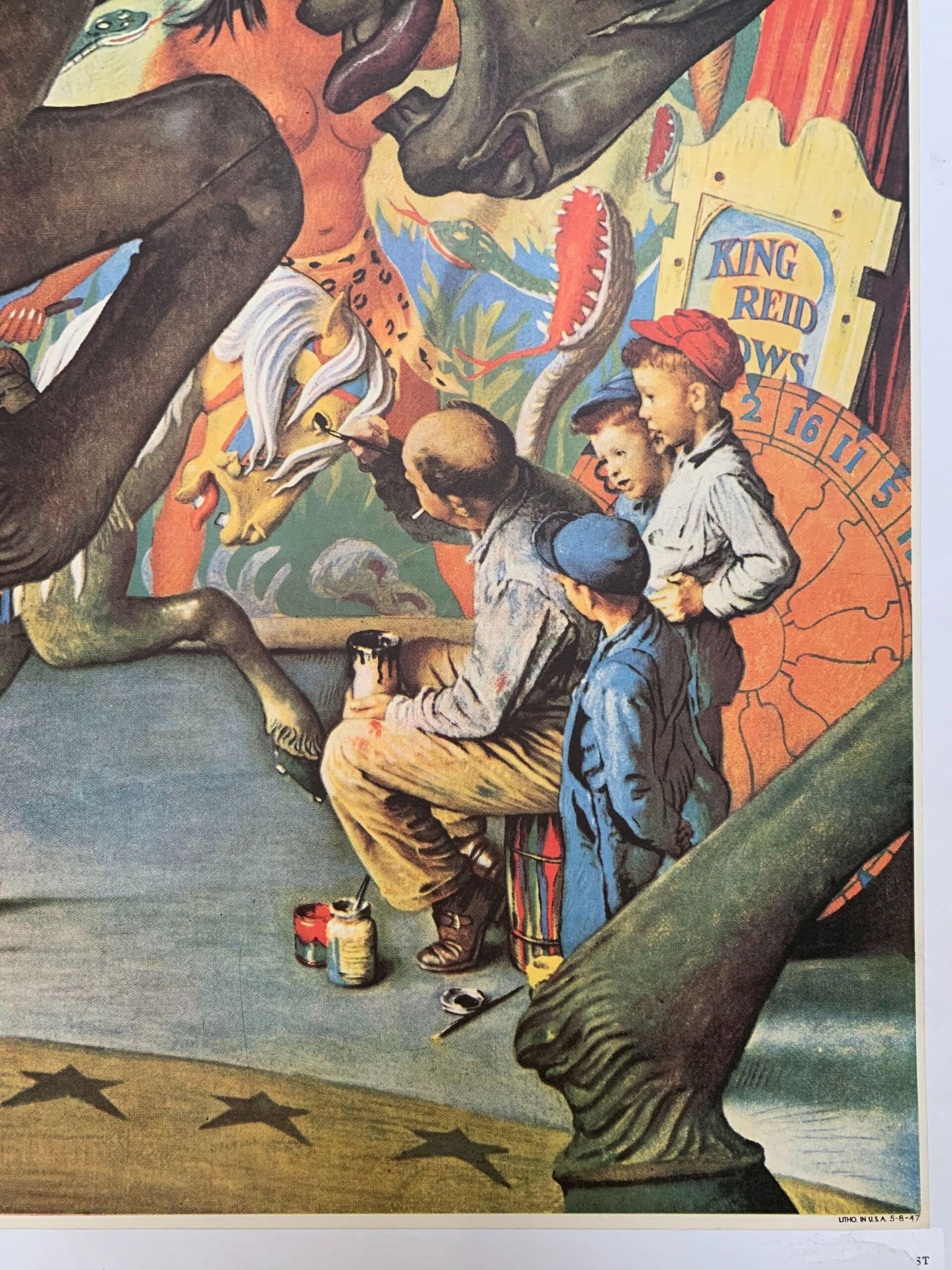 Saturday Evening Post - Art By Norman Rockwell (1947) 22x28 US Newstand Poster - 4