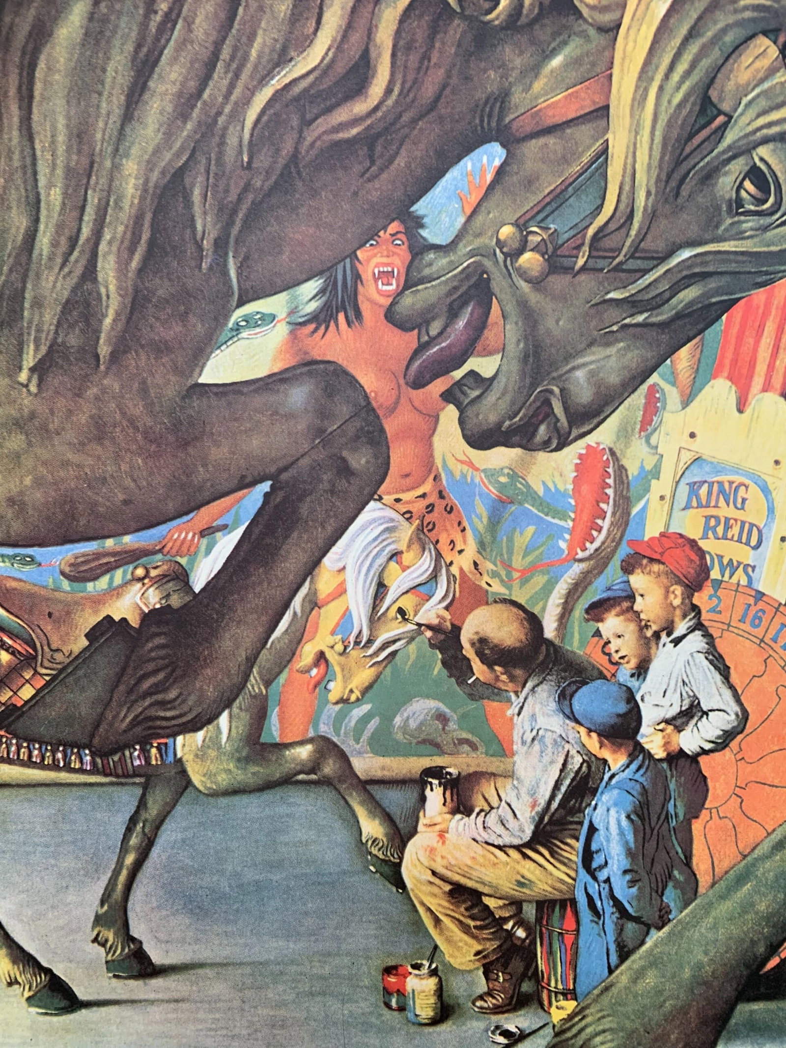 Saturday Evening Post - Art By Norman Rockwell (1947) 22x28 US Newstand Poster - 6