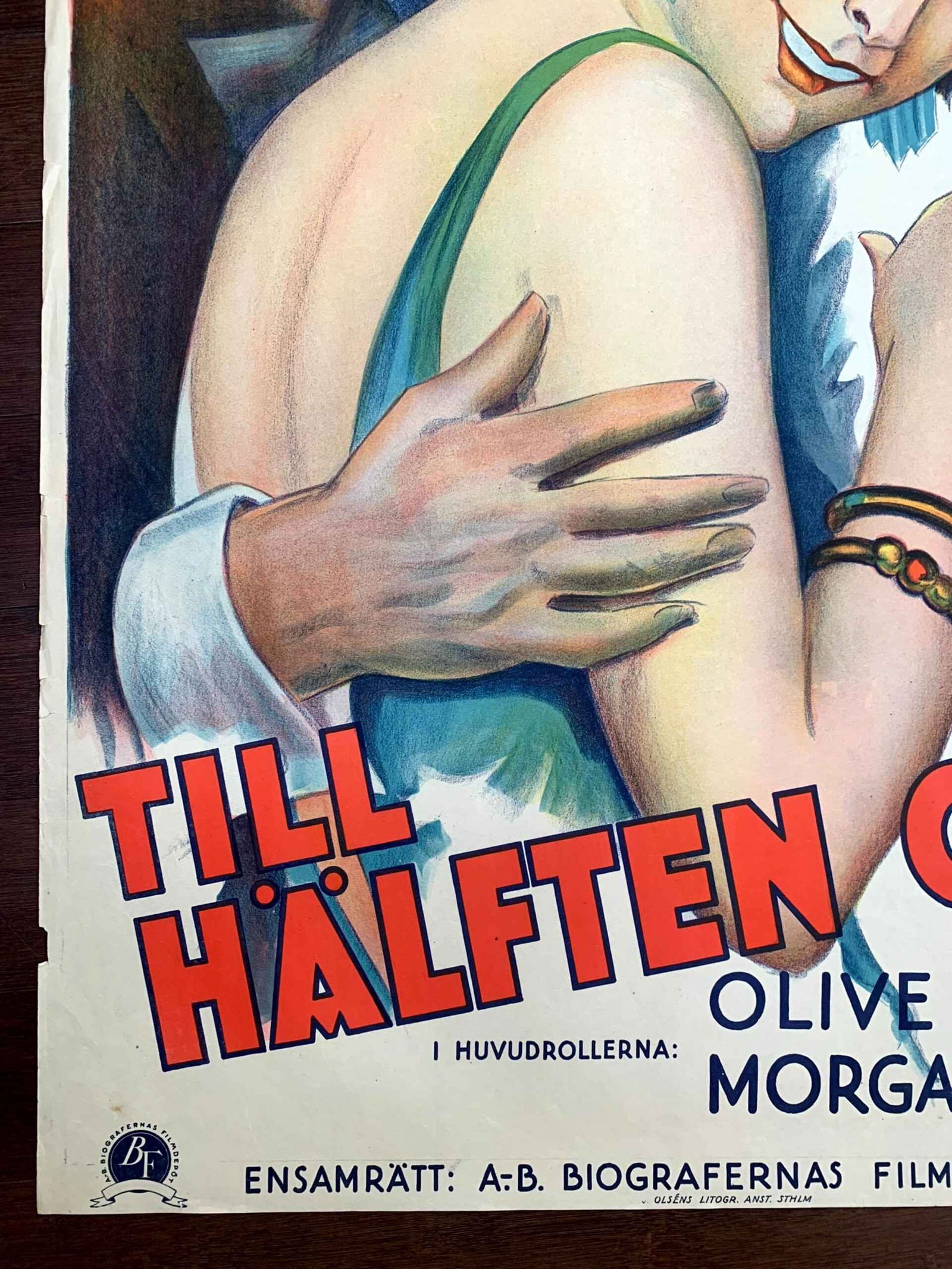 Half Marriage (1929) Swedish One Sheet Movie Poster - 4
