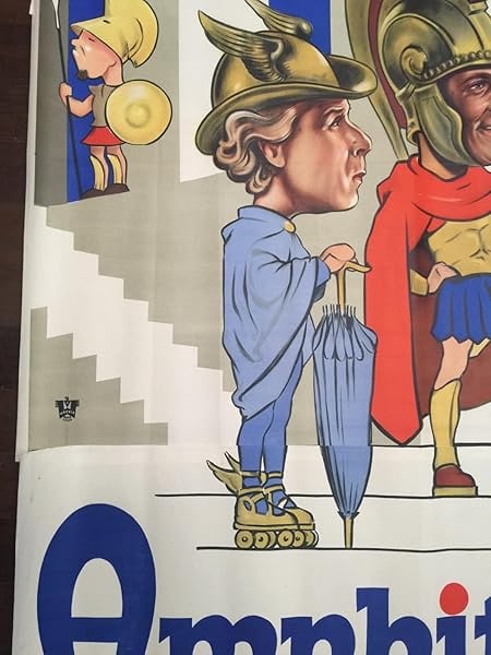 Amphitryon - Art By Reinhart Wettach (1935) 49x111 German Musical Movie Poster - 6