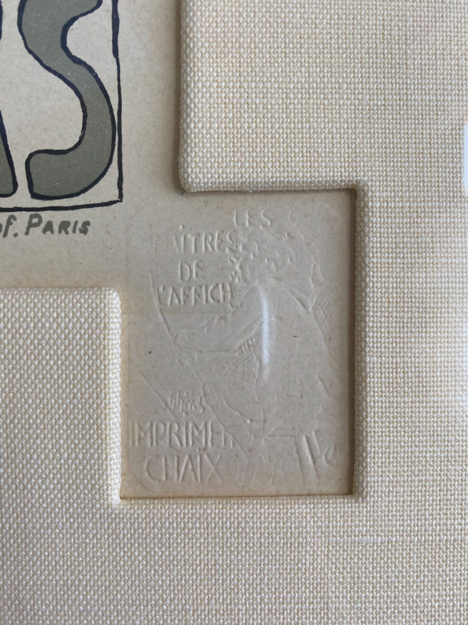 Ambassadeurs - Art By Lucien-Francois (1898) 8x12.25 French Poster - Framed - 4