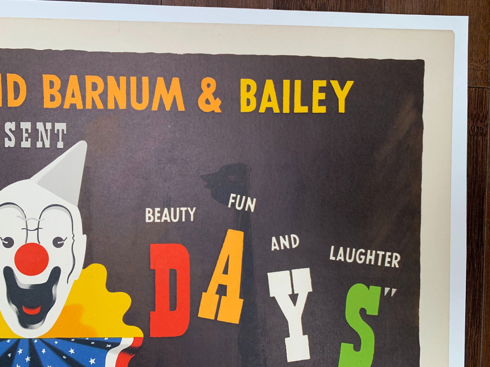 Ringling Bros. - Holidays - Art By Norman Bel Geddes (1942) 19.25x28 US Circus Poster LB - 4