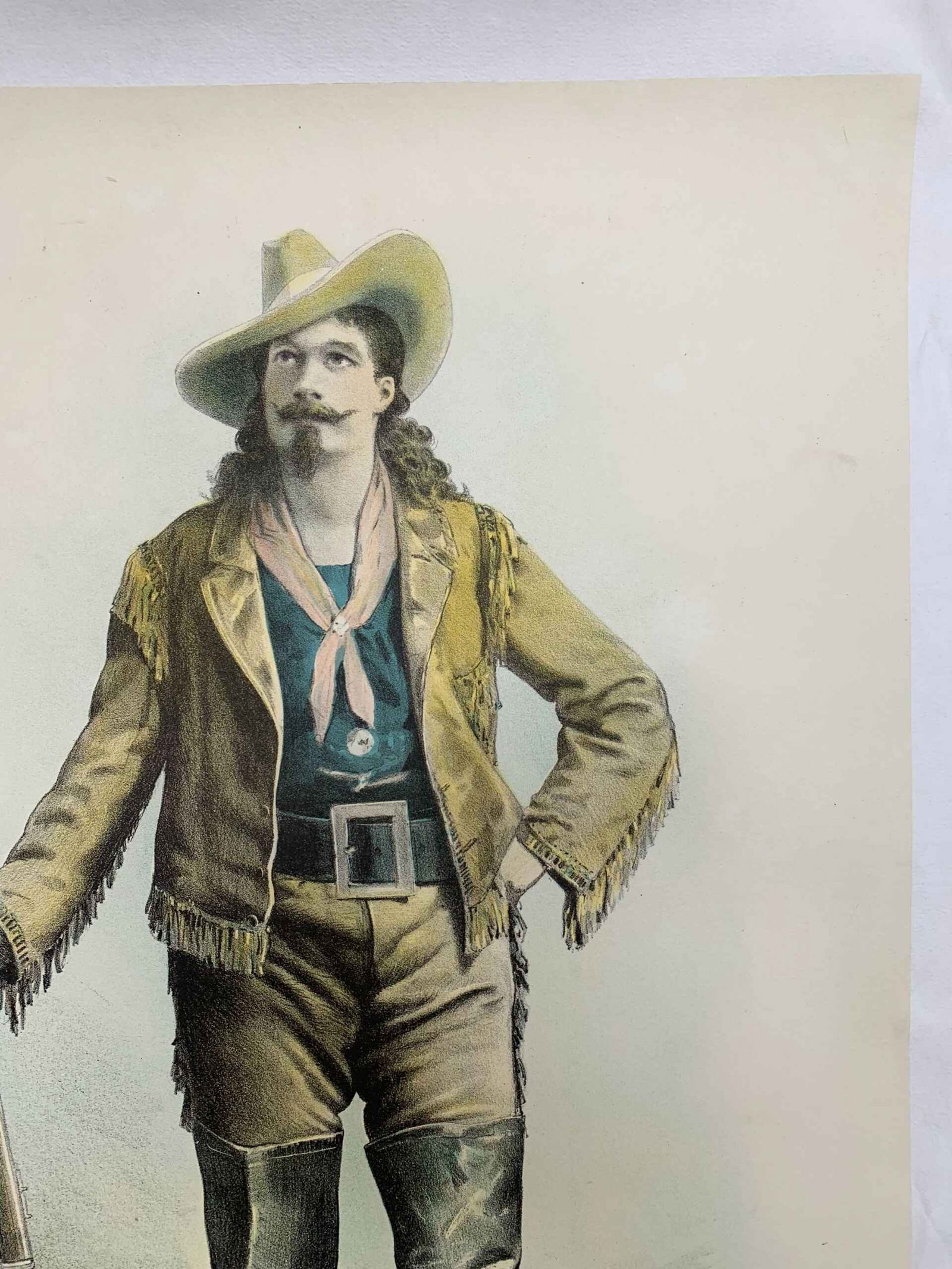 Klondyke Nugget - Son of Buffalo Bill (1898) 19x28 Irish Theater Poster LB - 4