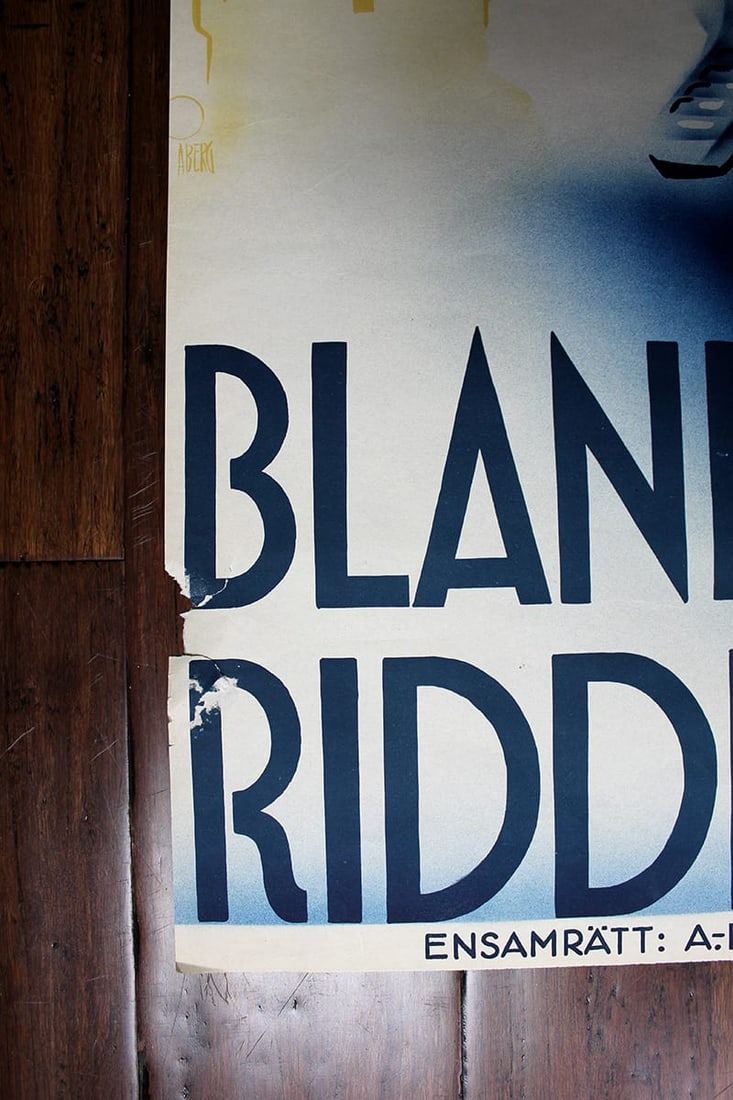 When Knights Were Bold (1936) 27x39.25 Swedish Movie Poster - 2