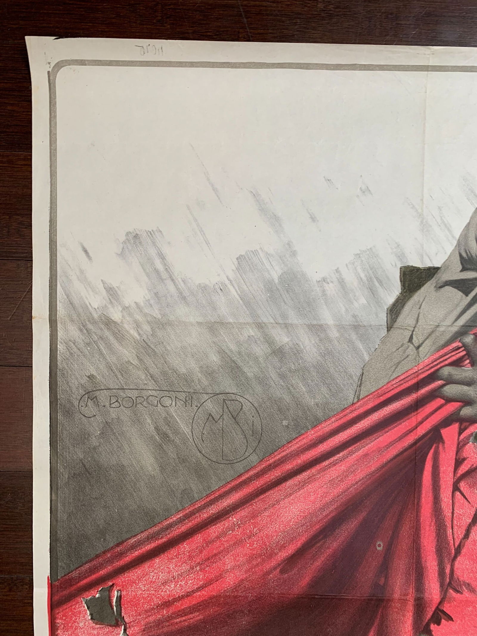 Prestito Nazionale - Art by Borgoni (1916) 27x39.4 Italian Advertising Poster - 2