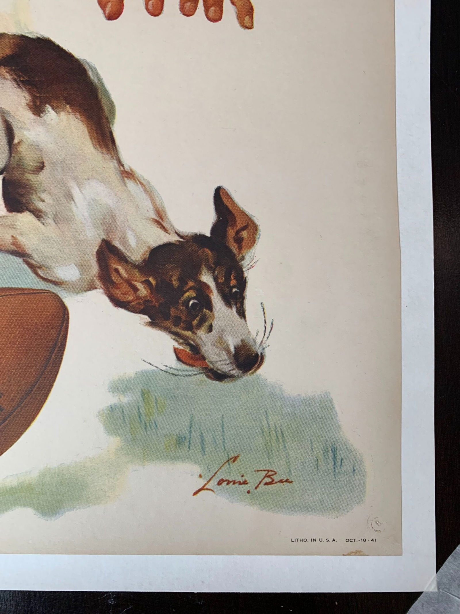 Saturday Evening Post - Art By Lonie Bee (1941) 22x28 US Newstand Poster - 4