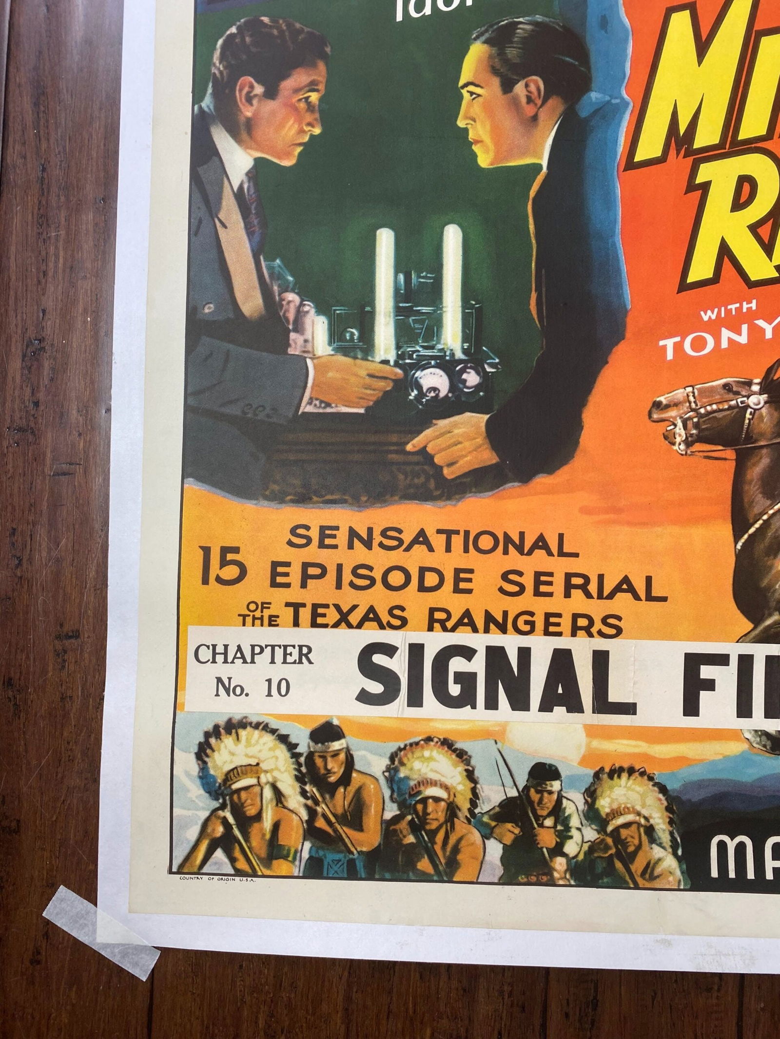 The Miracle Rider - Tom Mix (1935) US One Sheet Movie Poster LB - 2