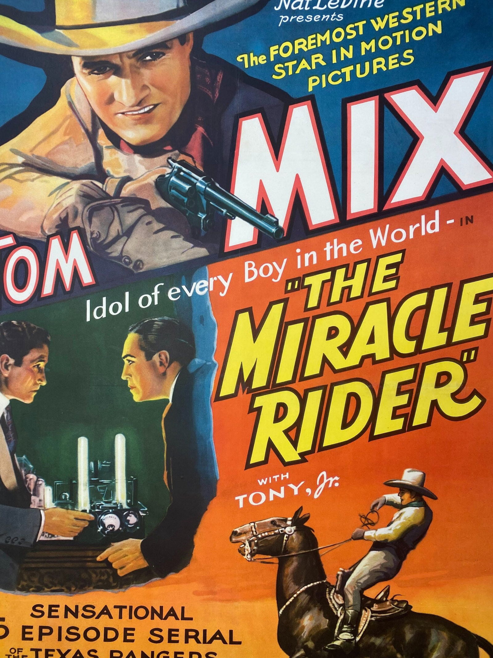 The Miracle Rider - Tom Mix (1935) US One Sheet Movie Poster LB - 6