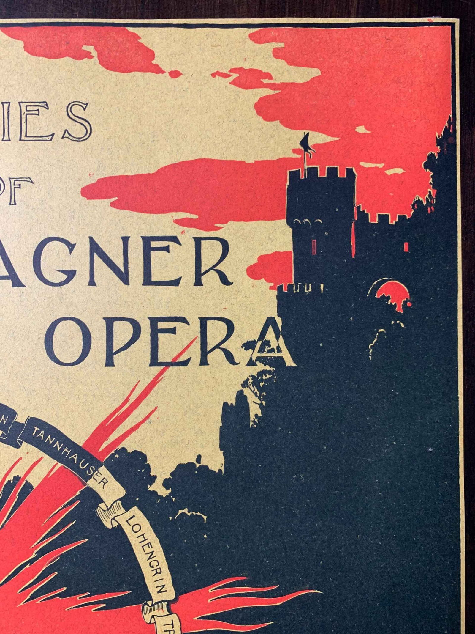 The Wagner Opera - Art by Louis Frederick Hurd (1895) 11.75x17 US Magazine Cover - 2