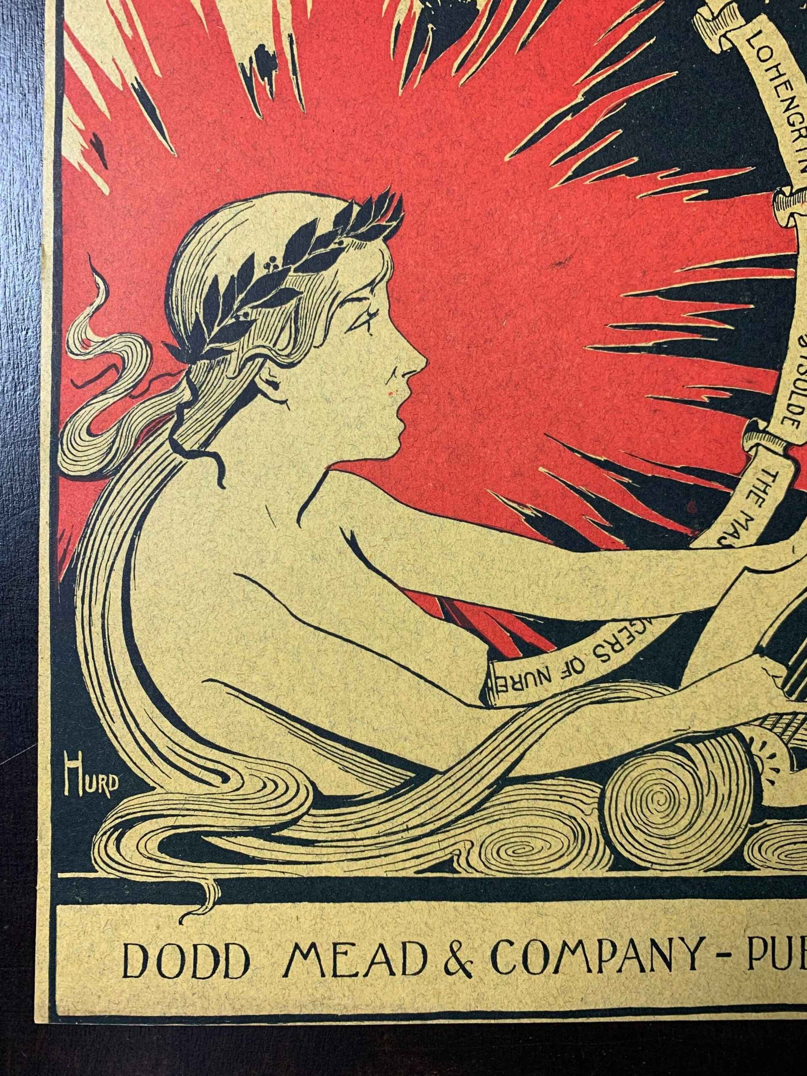 The Wagner Opera - Art by Louis Frederick Hurd (1895) 11.75x17 US Magazine Cover - 4