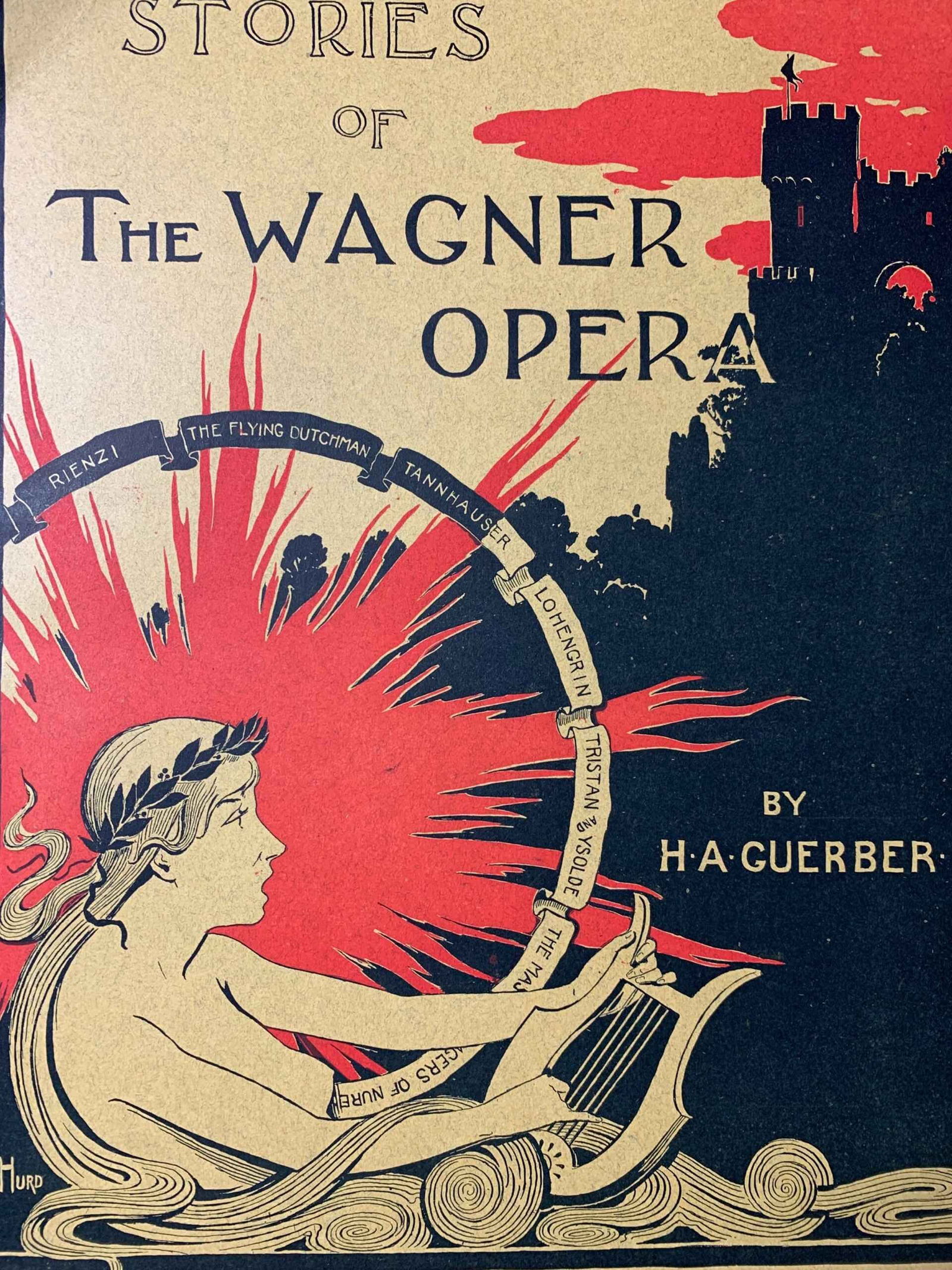 The Wagner Opera - Art by Louis Frederick Hurd (1895) 11.75x17 US Magazine Cover - 5