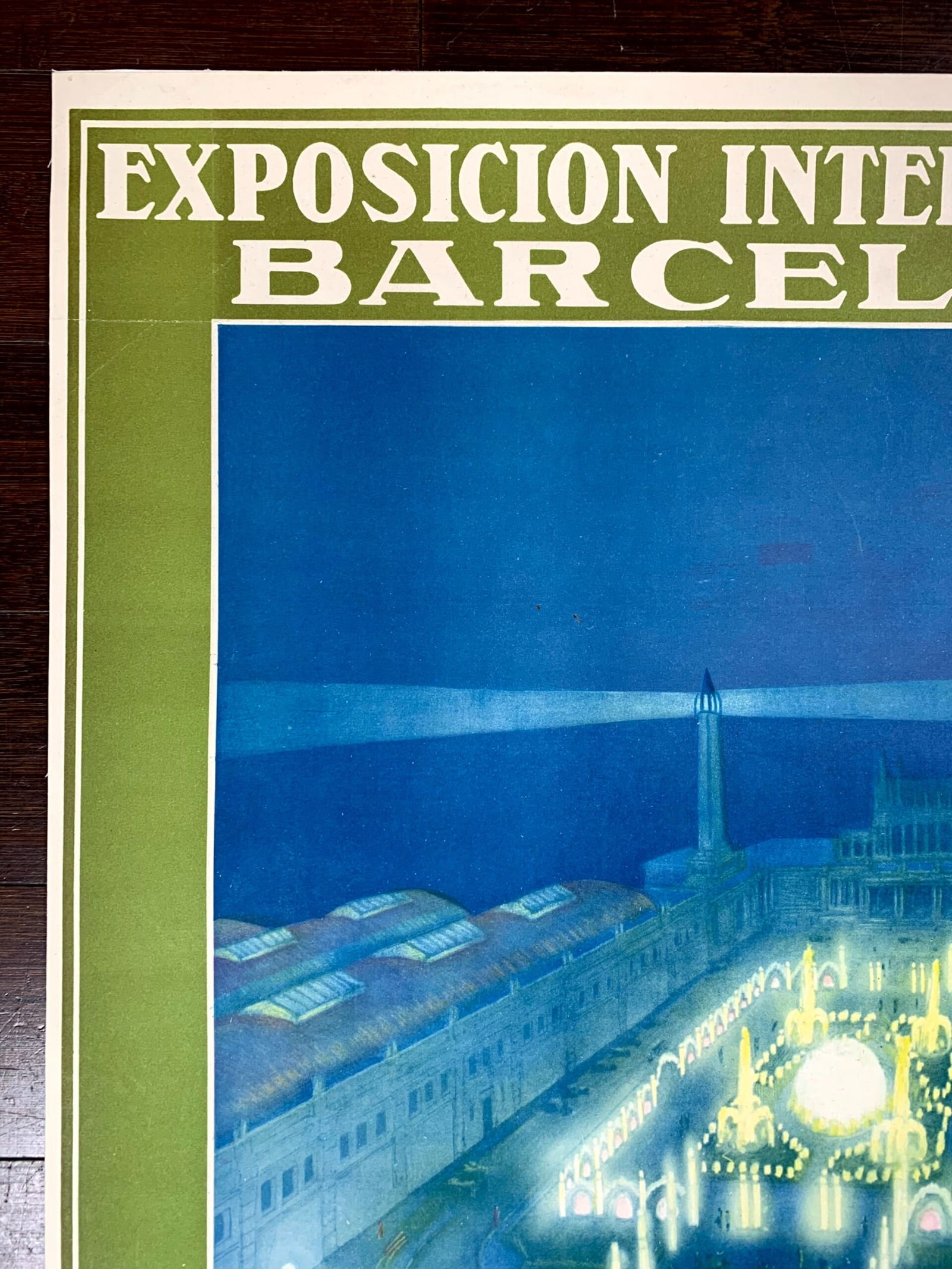 International Exposition - Barcelona (1929) 21.75x27 Belgian Advertising Poster LB - 2
