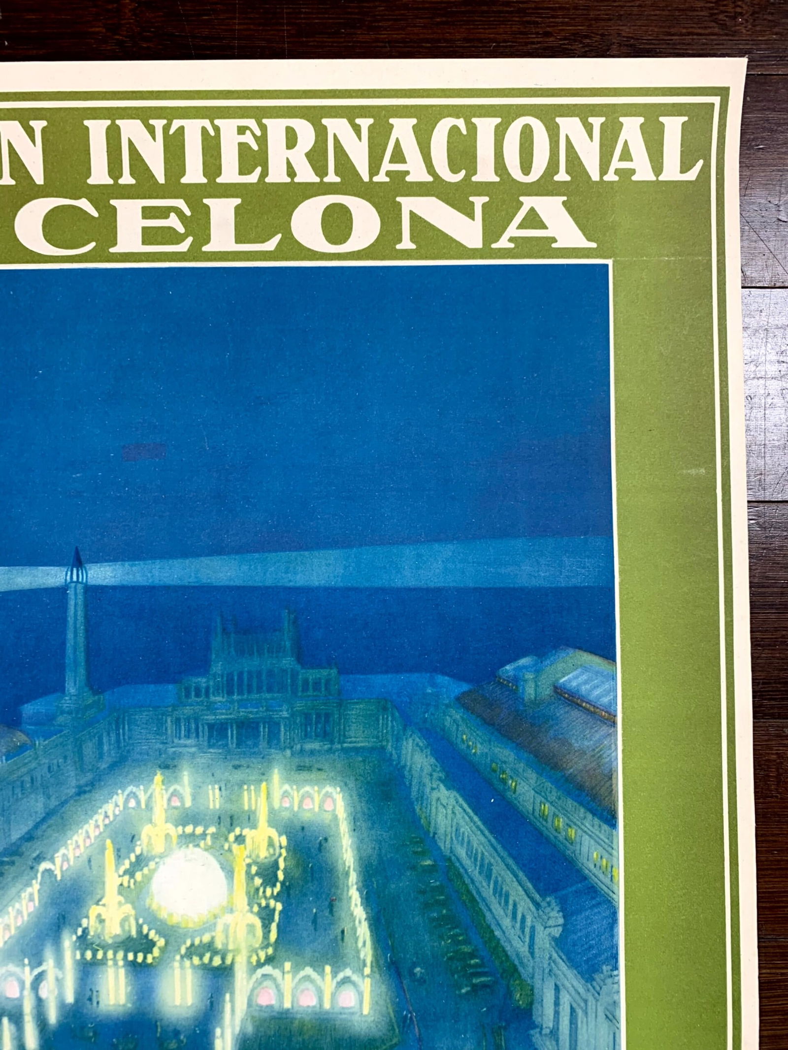 International Exposition - Barcelona (1929) 21.75x27 Belgian Advertising Poster LB - 3