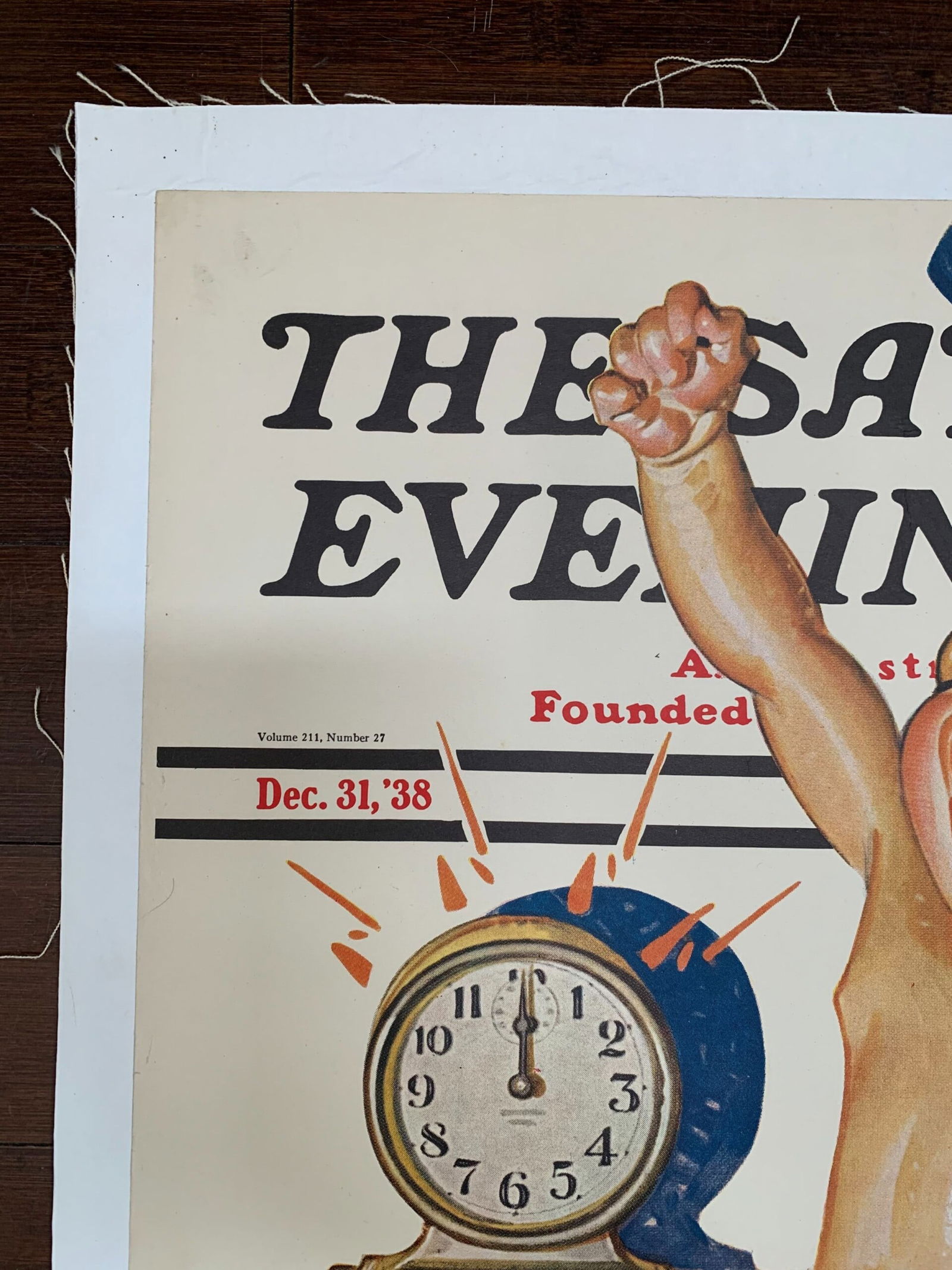 Saturday Evening Post - Art By J.C. Leyendecker (1938) 22x28 US Newstand Poster - 2