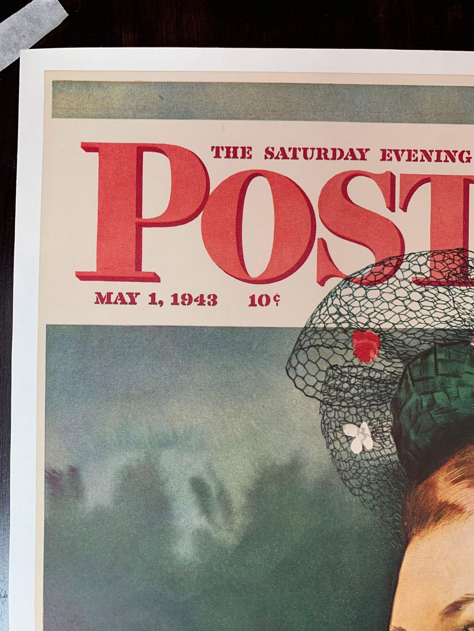 Saturday Evening Post - Art By Alex Ross (1943) 22x28 US Newstand Poster - 2