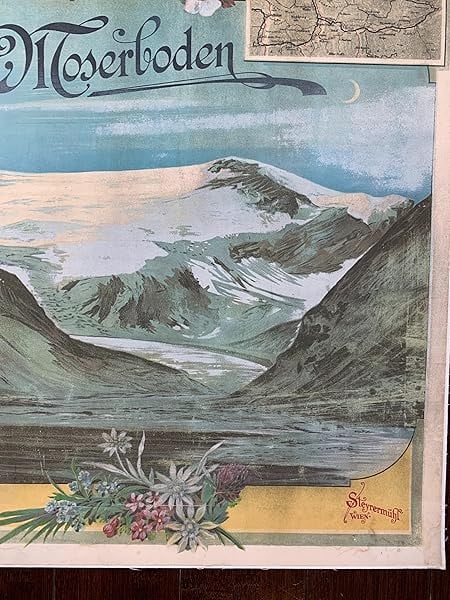 Chemins De Fer - Moserboden - Art By J. Politzer (1921) 26.75x37.625 French Travel Poster LB - 7