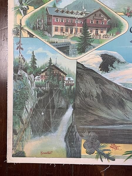 Chemins De Fer - Moserboden - Art By J. Politzer (1921) 26.75x37.625 French Travel Poster LB - 8