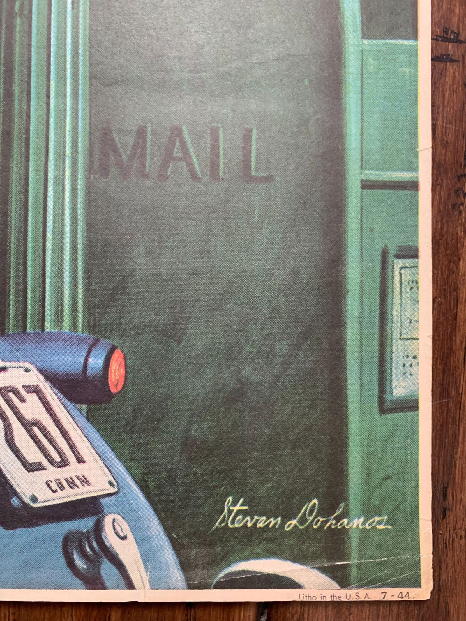 22x28 1944 Newstand Poster Saturday Evening Post - Art By Stevan Dohanos dripping Cones - 3