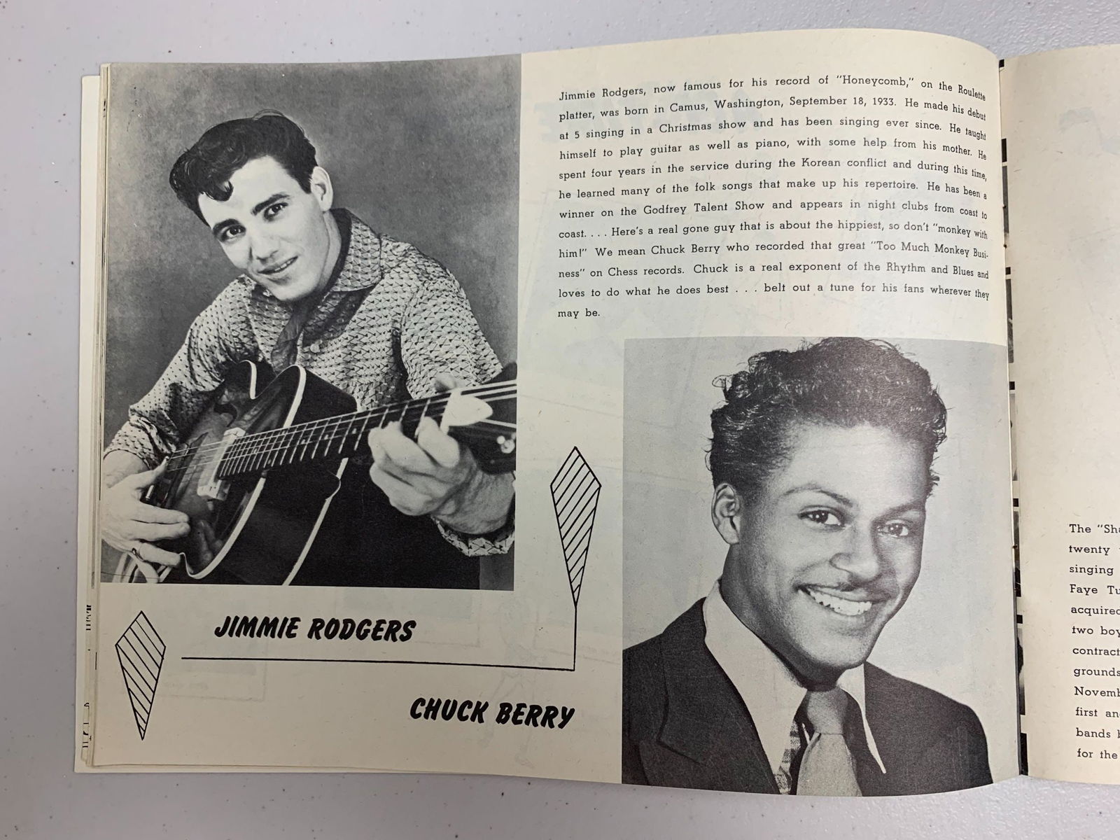 Music Memorabilia Booklets (1950-70's) US Motown, RnB, etc. x5 - 2