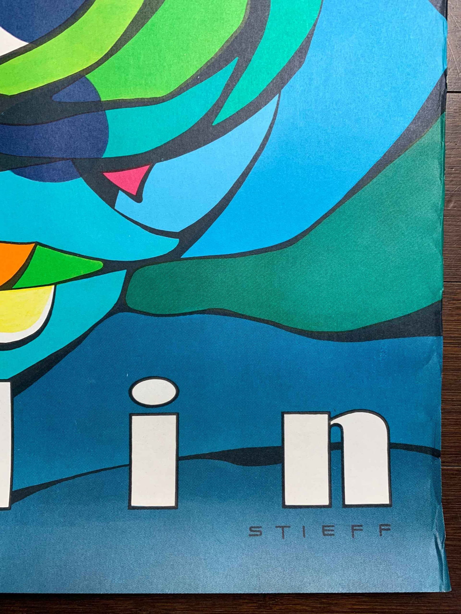 Original Tierpark Berlin Zoo (1974) 22.5 x 32 German Advertising Poster - 2