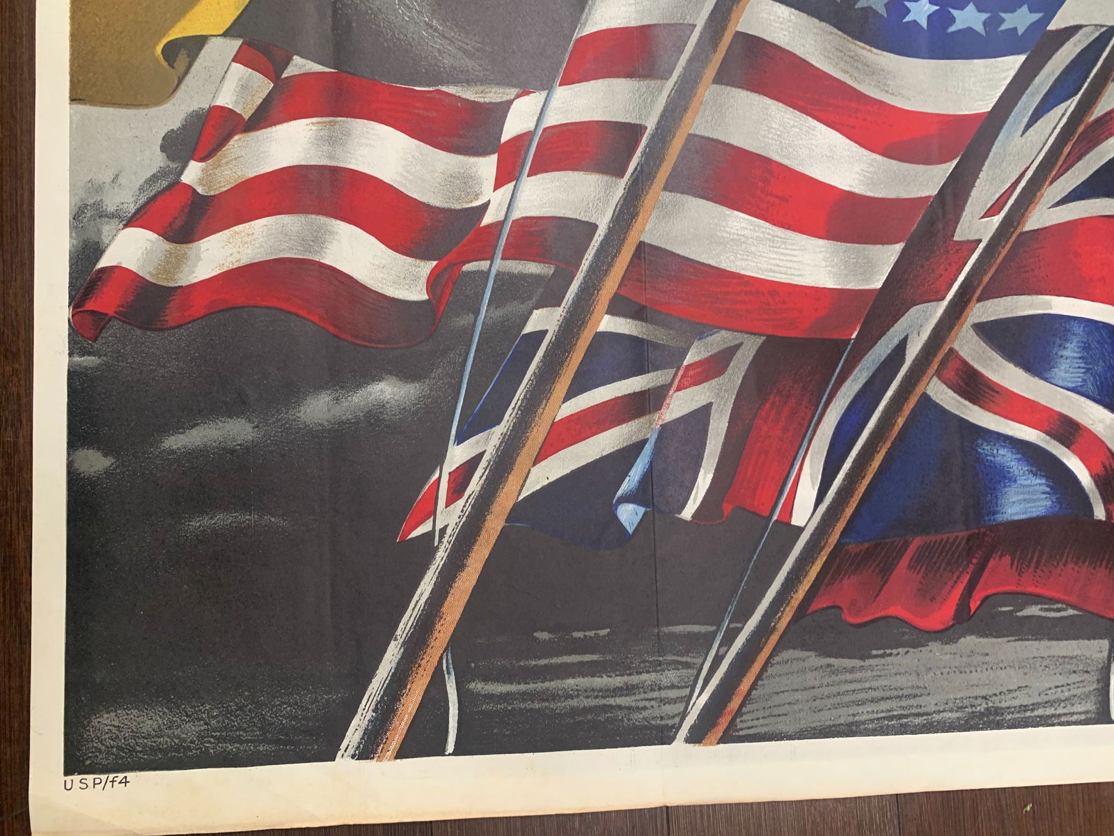 This Time to Berlin (1944) 30x40.25 Belgian WWII Pro-Allied Propaganda Poster - 2