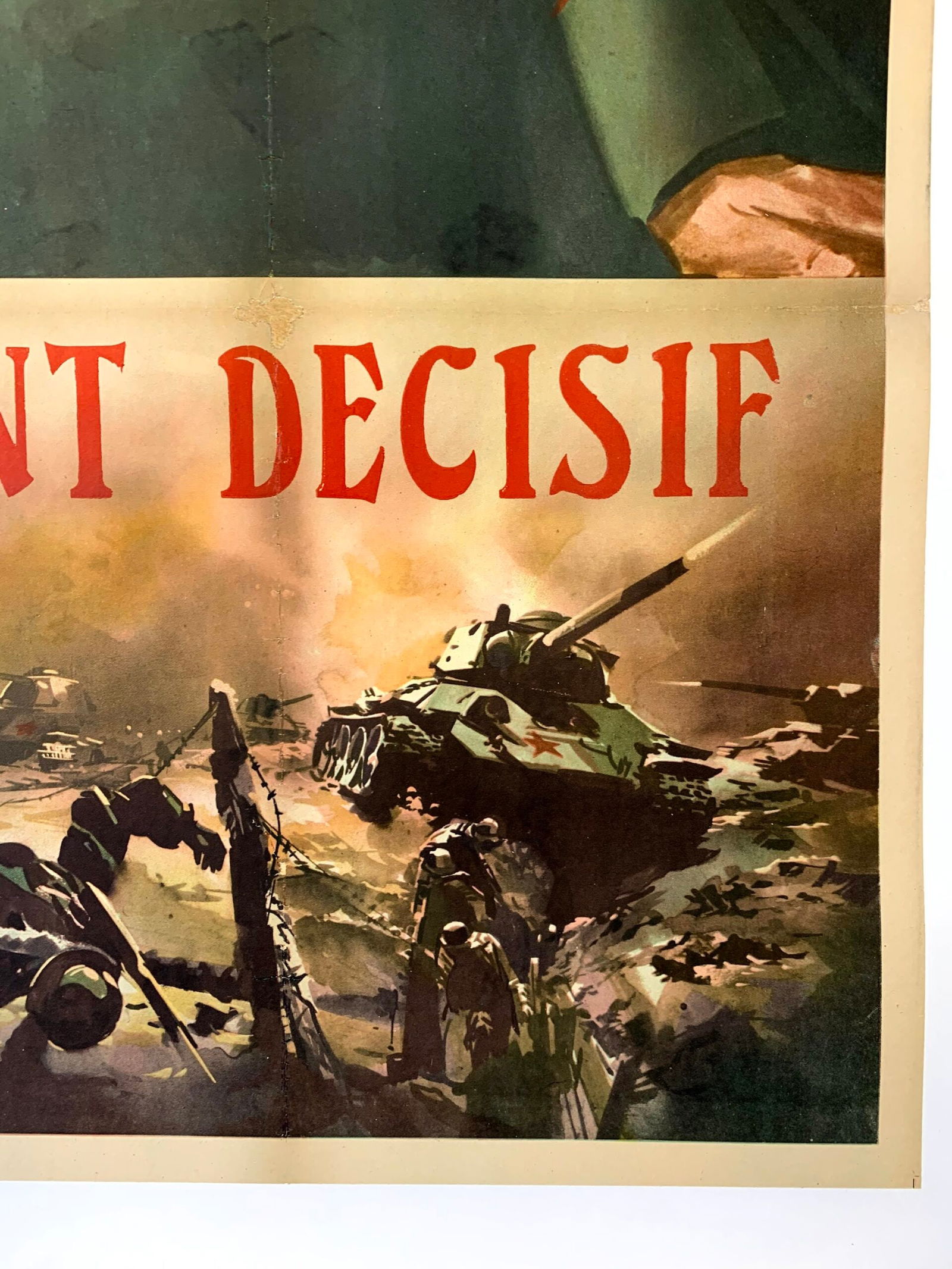 Turning Point Aka La Tournant Decisif (1945) 33.5x46.875 WWII French Movie Poster LB - 3
