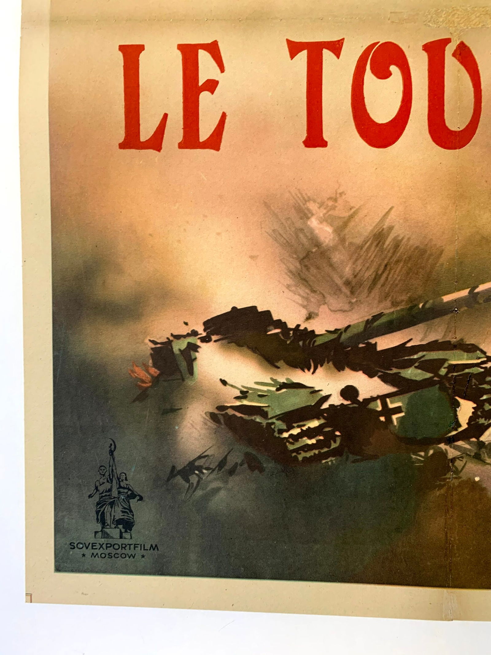 Turning Point Aka La Tournant Decisif (1945) 33.5x46.875 WWII French Movie Poster LB - 4