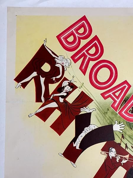 Broadway Rhythm - Art By Hirschfeld (1944) US One Sheet Movie Poster LB - 3