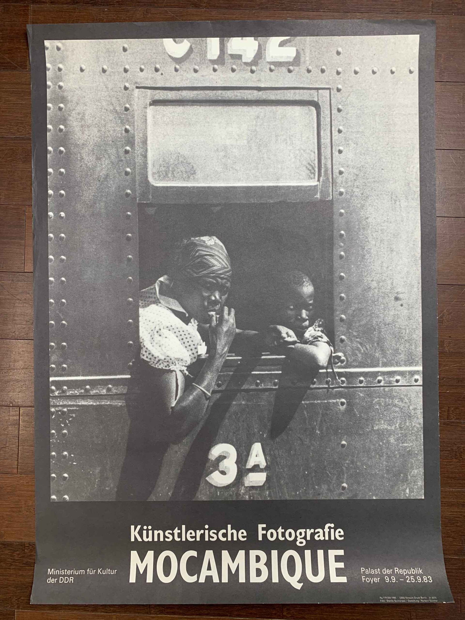 Bulk Lot of 5 (1982) 22.5 x 32 E.German Protest Poster - 4