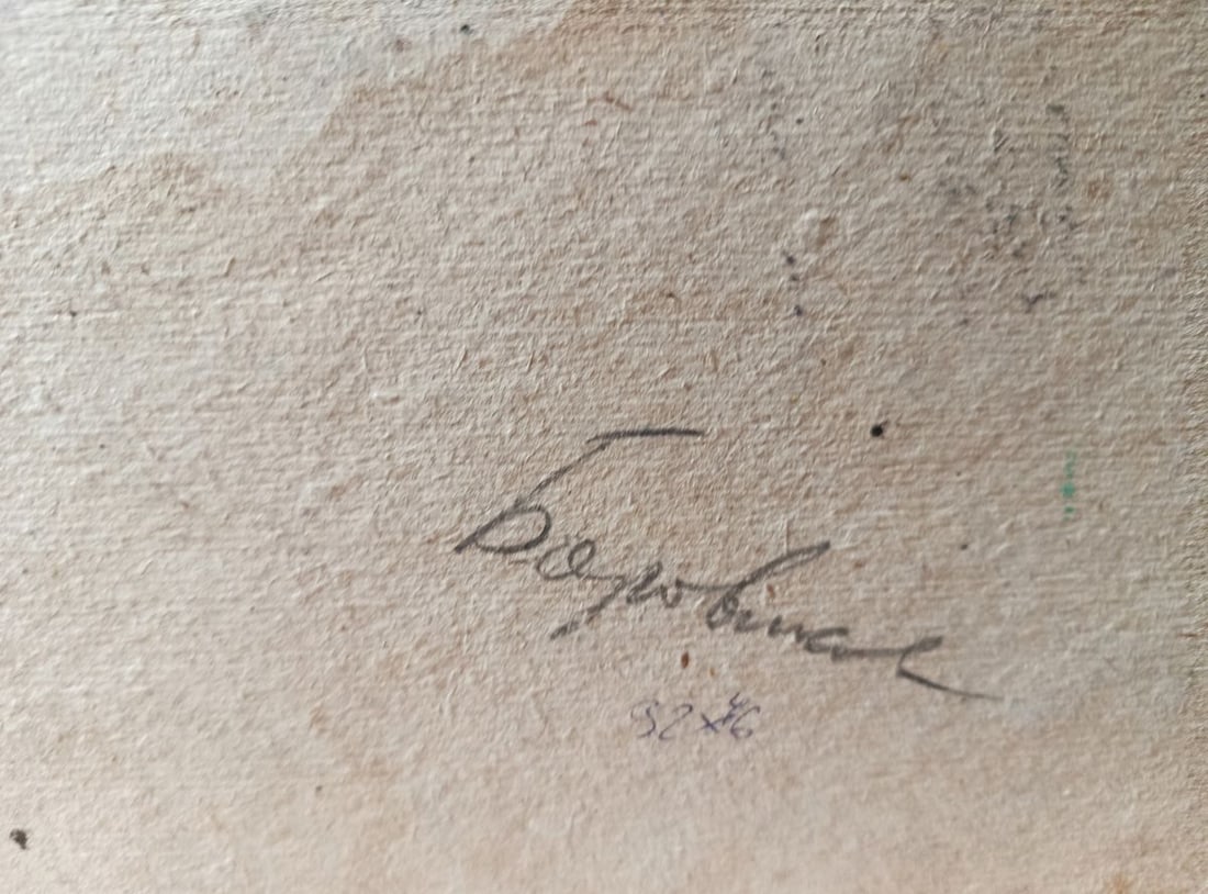 Oil painting We arrived at the summer camp Unknown artist - 10