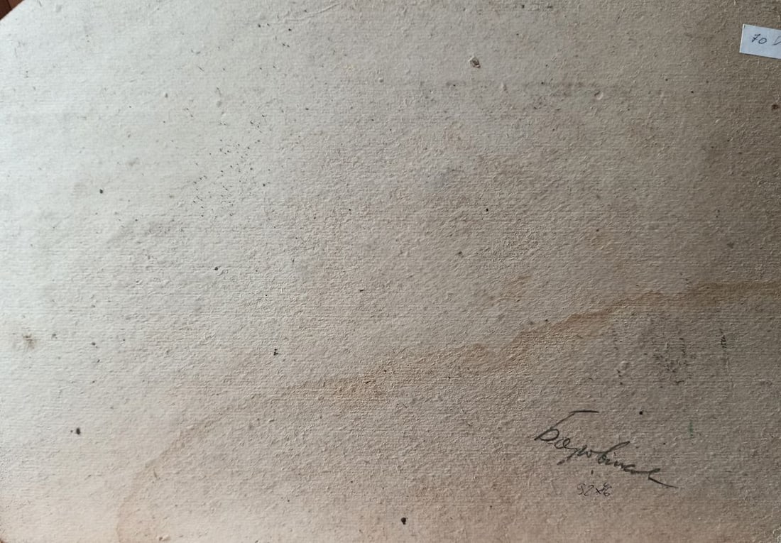 Oil painting We arrived at the summer camp Unknown artist - 9