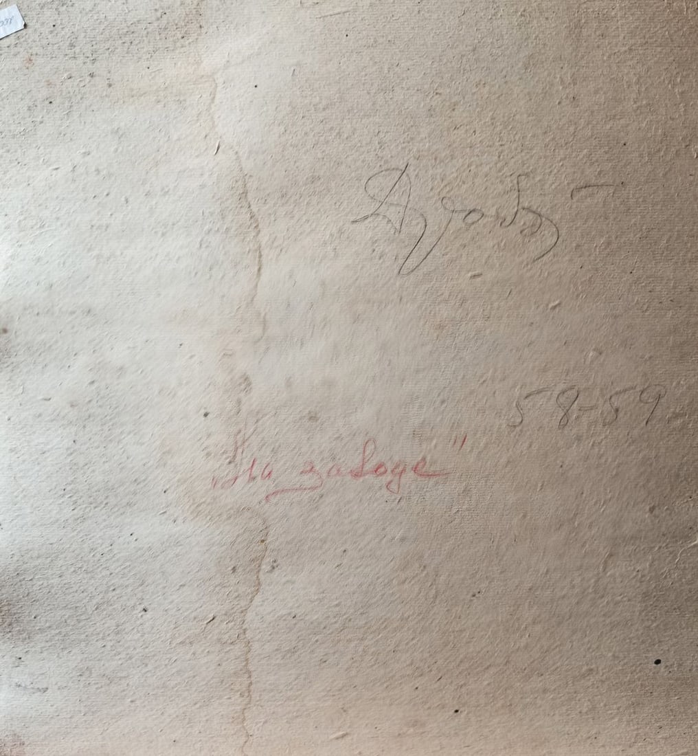 Oil painting Workers at the factory Unknown artist - 9