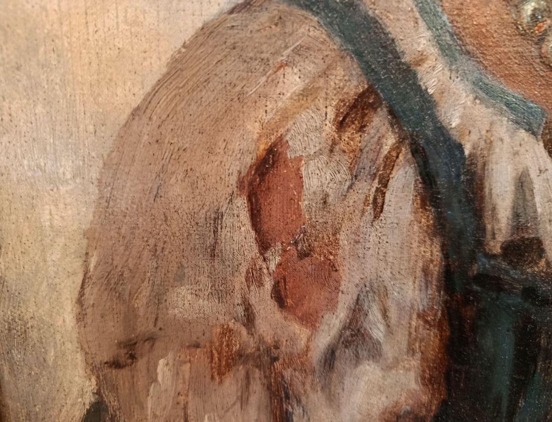 Oil painting Portrait of a girl Khariton Platonov - 6