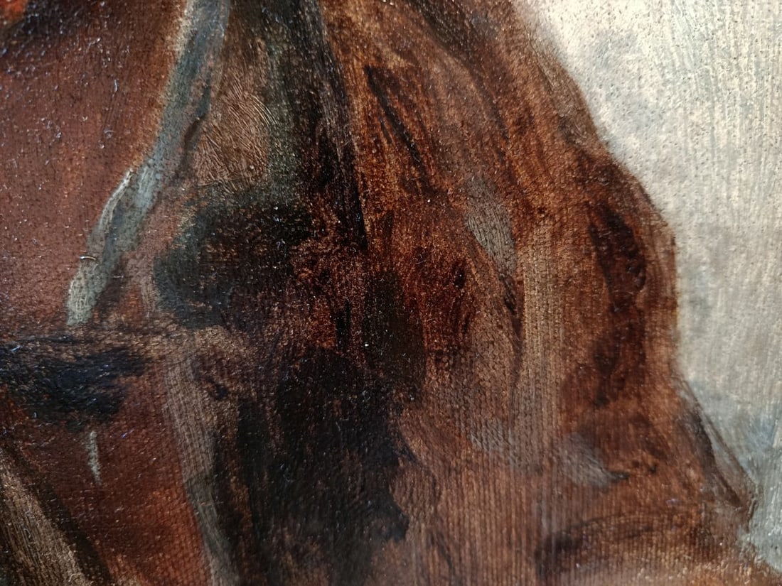 Oil painting Portrait of a girl Khariton Platonov - 8