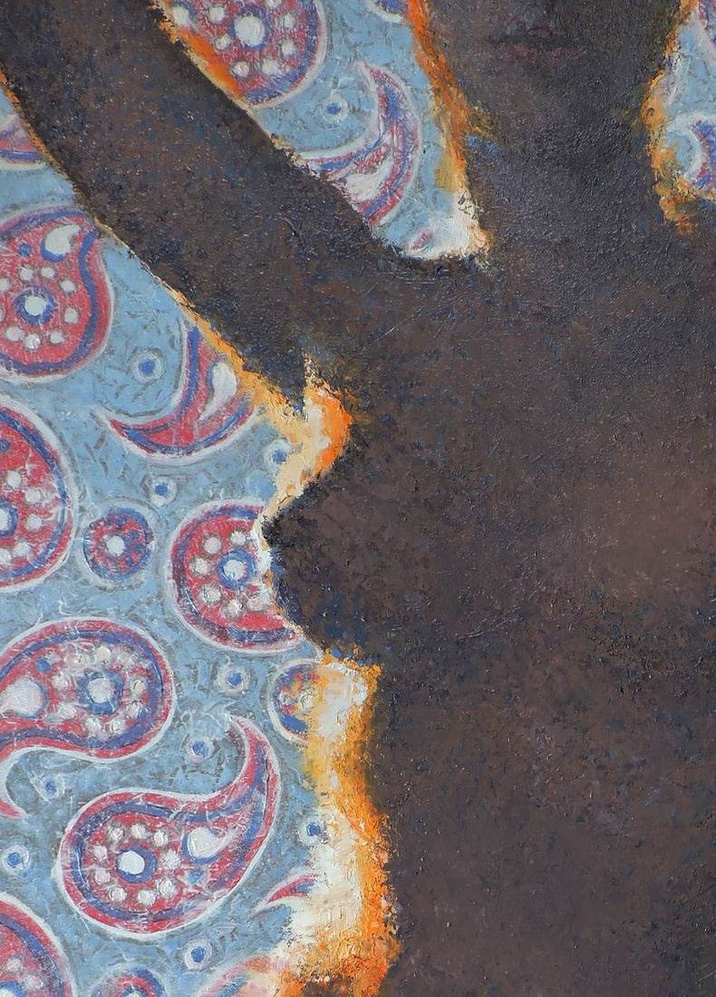 Oil painting Portrait of a figure girl Oksana Osnach - 4