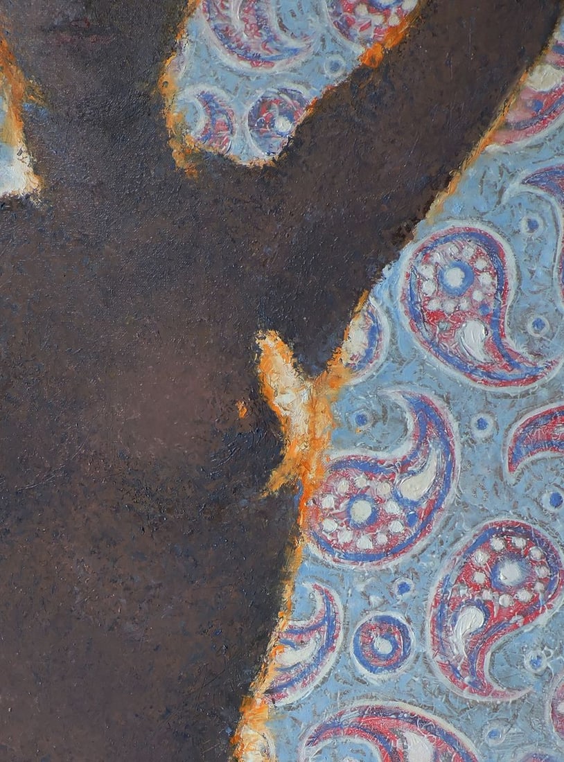 Oil painting Portrait of a figure girl Oksana Osnach - 5