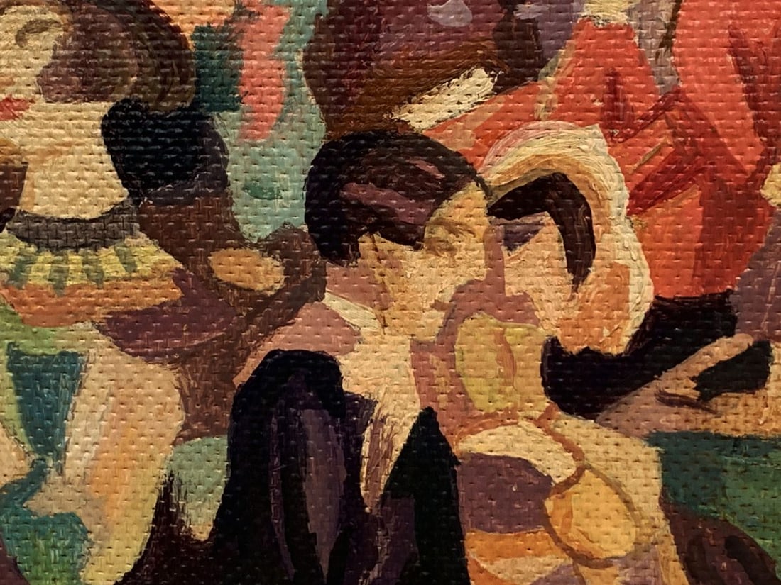 Oil painting The feast of musical colors Unknown artist - 9