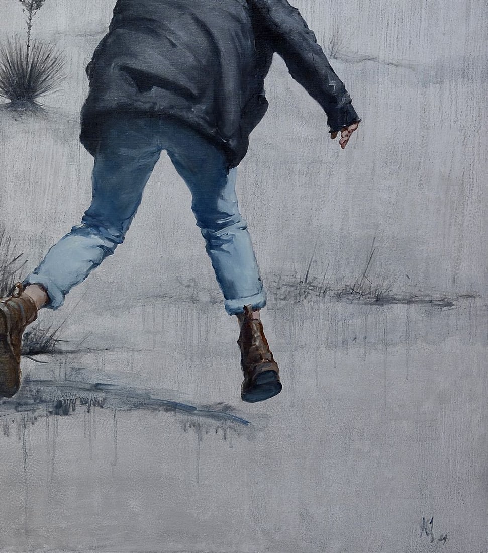 Oil painting Escape from reality Oleg Kateryniuk - 5