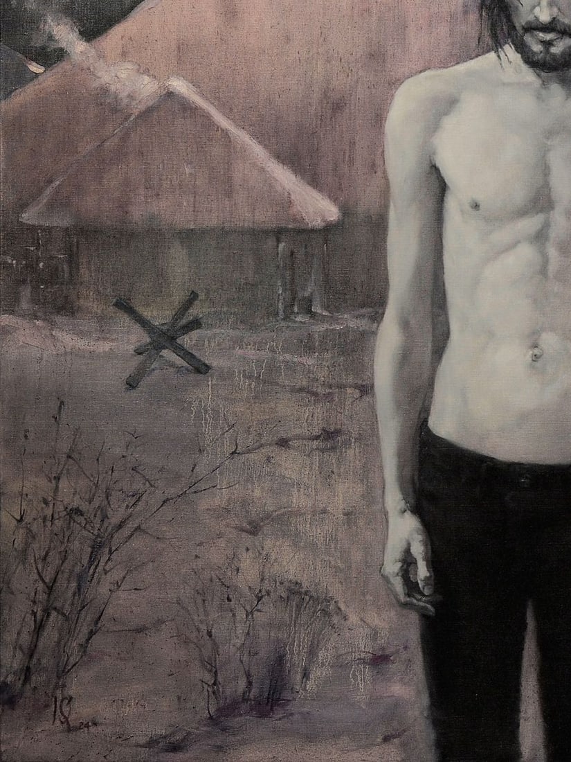 Oil painting Rather it would be spring Oleg Kateryniuk - 4