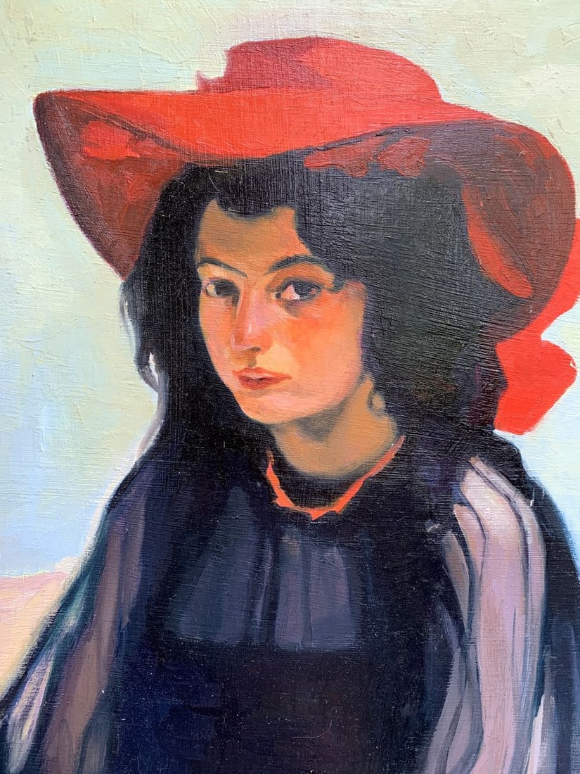 Oil painting Portrait of a girl Boris Serdyuk - 4