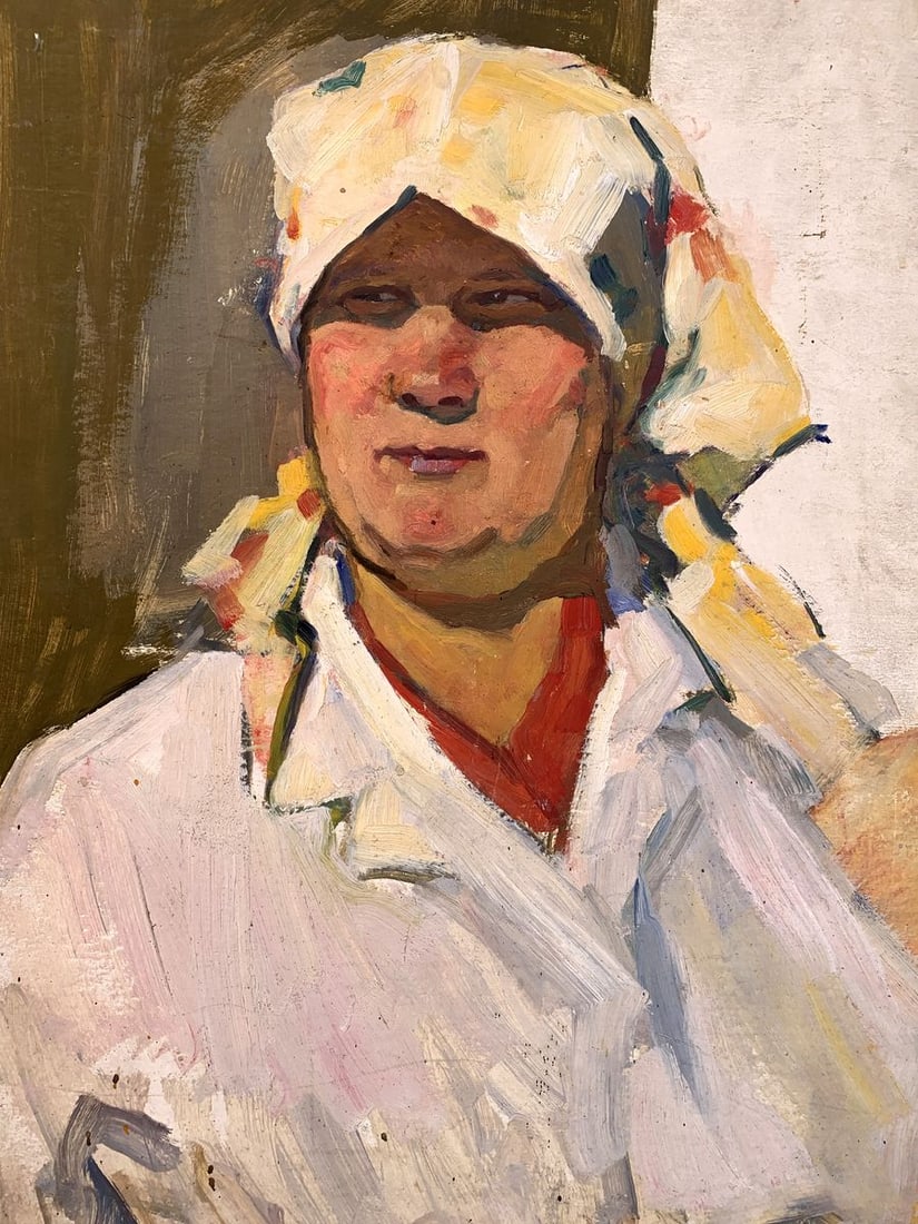 Oil painting Portrait of a doctor Ivan Bespalov - 2