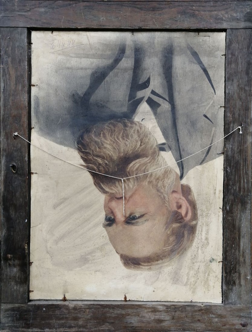 Oil painting Portrait of a man Rzayev Ibragim Sharza oglu - 9