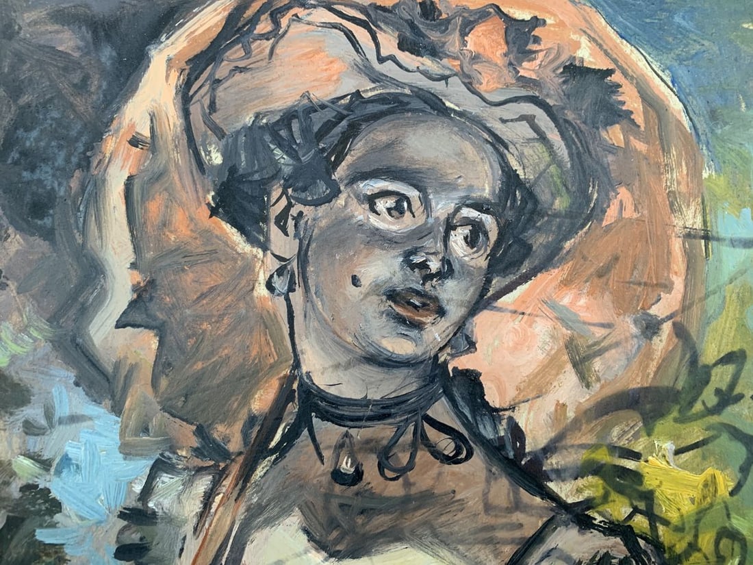 Oil painting Hot summer day Alexander Arkadievich Litvinov - 2