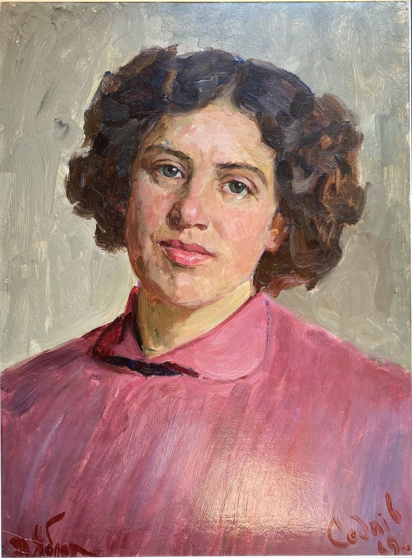 Oil painting Mom's eyes Tatiana Nilovna Yablonskaya - 2