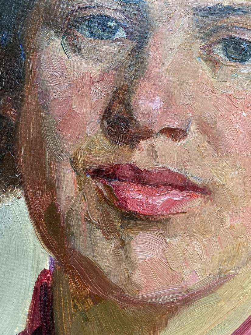 Oil painting Mom's eyes Tatiana Nilovna Yablonskaya - 7