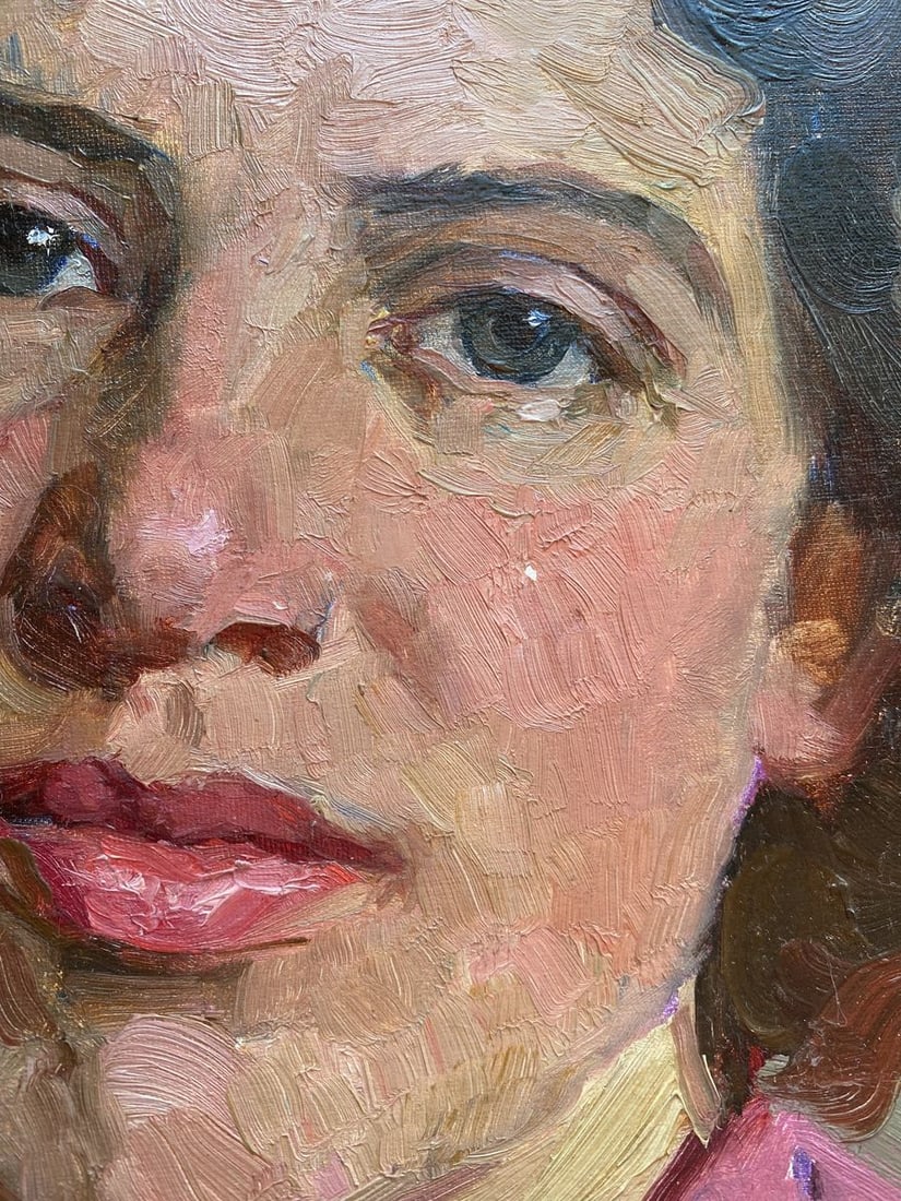 Oil painting Mom's eyes Tatiana Nilovna Yablonskaya - 8