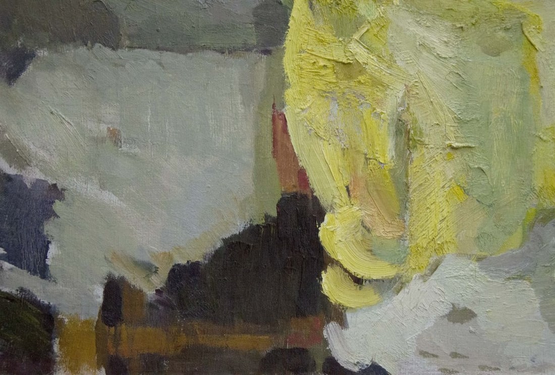 Oil painting Portrait of a figure girl Singaevsky Vladimir Ivanovich - 2