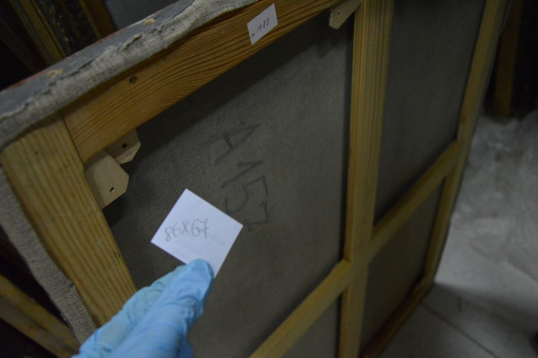 Oil painting Ballerina portrait Baskakov N. N. - 10